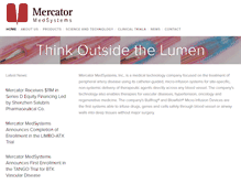 Tablet Screenshot of mercatormed.com